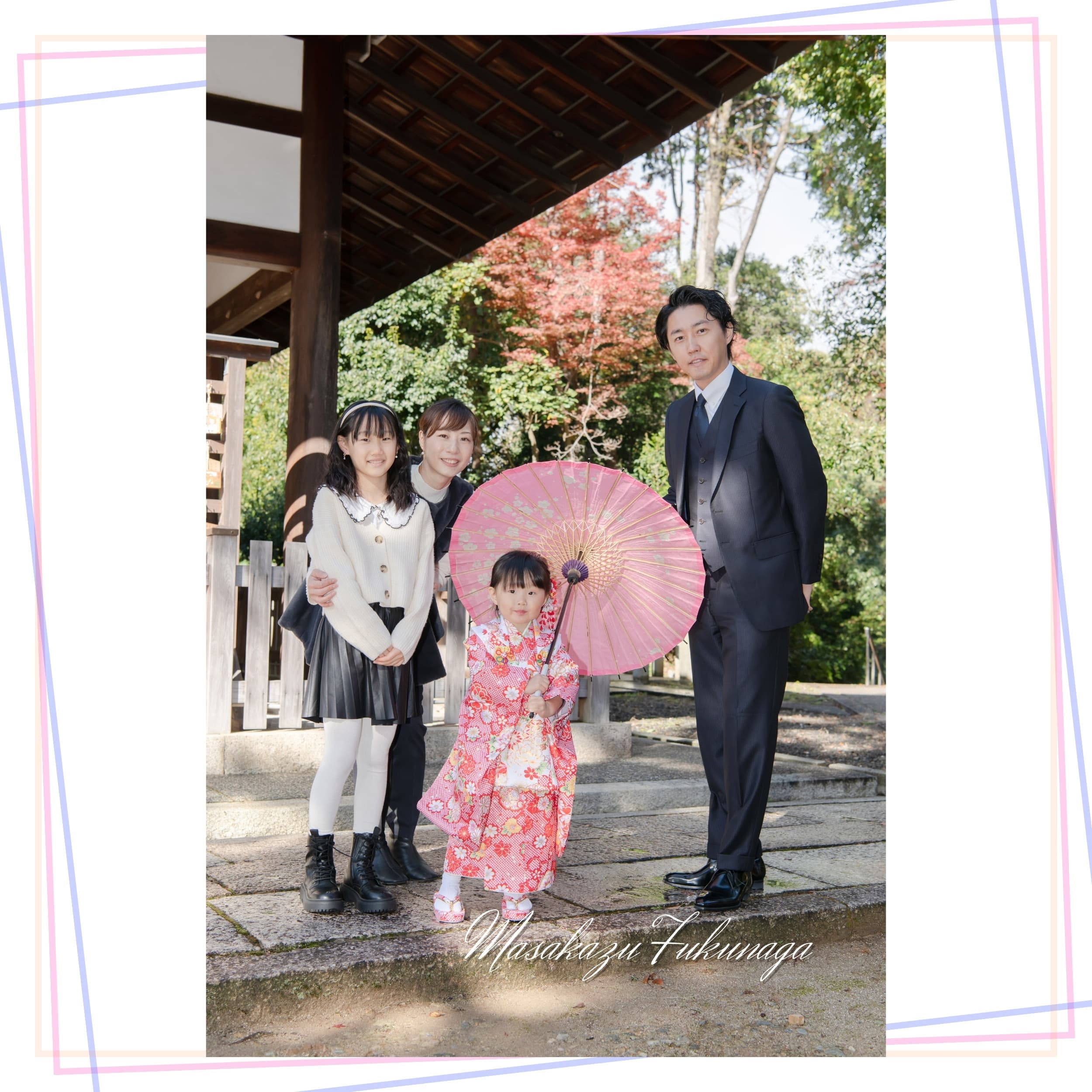 七五三の出張撮影 in 京都市左京区 宗忠神社