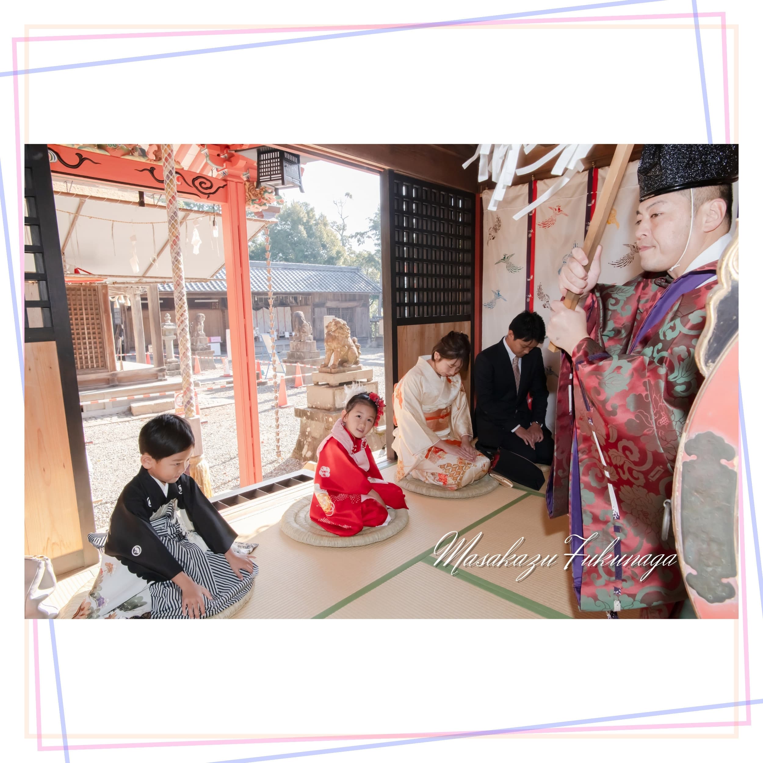 七五三の出張撮影 in 丹波市 柏原八幡宮
