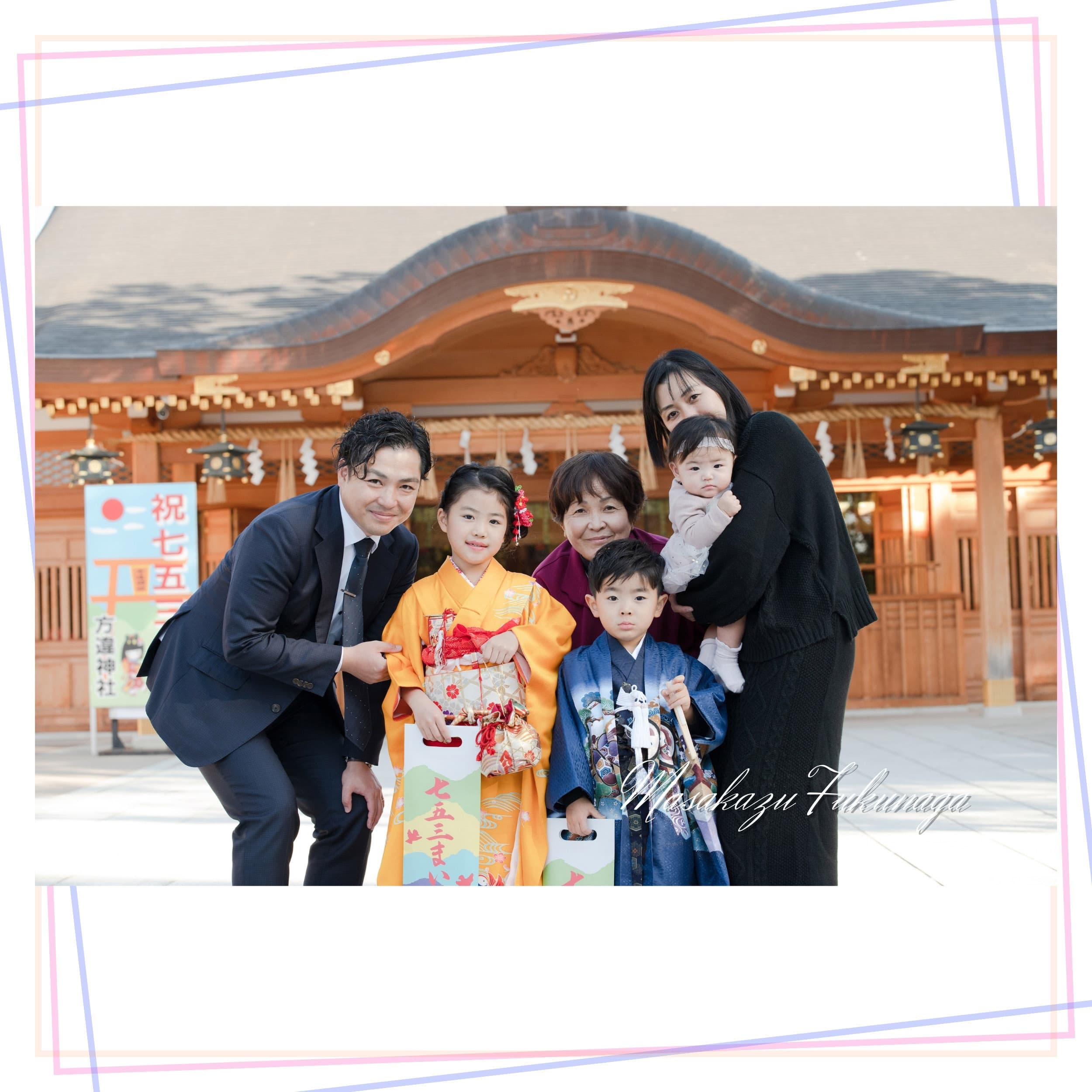 七五三の出張撮影 in 堺市 方違神社