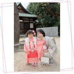 七五三の出張撮影 in 神戸市東灘区 弓弦羽神社