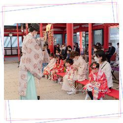 七五三の出張撮影 in 神戸市中央区 生田神社