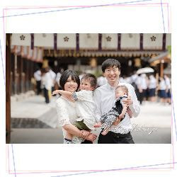 お宮参りの出張撮影 in 京都市上京区 北野天満宮