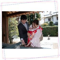 お宮参りの出張撮影 in 藤井寺市 辛國神社