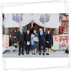 お宮参りの出張撮影|八尾市 恩智神社