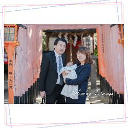 お宮参りの出張撮影 in 枚方市 片埜神社