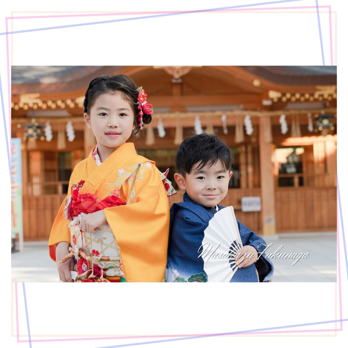 七五三｜出張撮影｜カメラマン｜七五三写真｜ご兄妹で