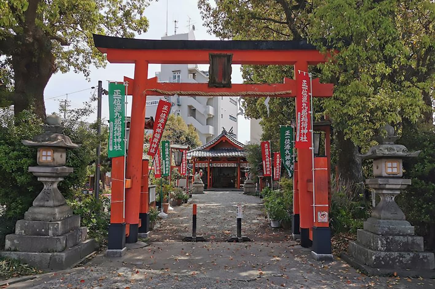 奈良県大和郡山市に鎮座する「源九郎荷稲神社」|出張撮影・カメラマン