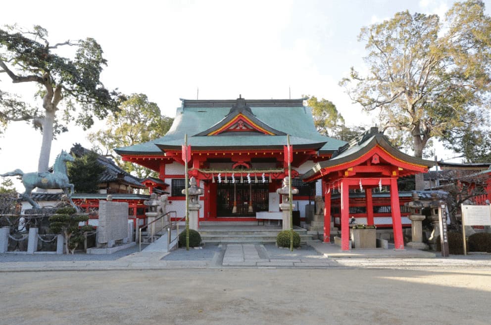 泉佐野市に鎮座する「奈加美神社」｜出張撮影・カメラマン