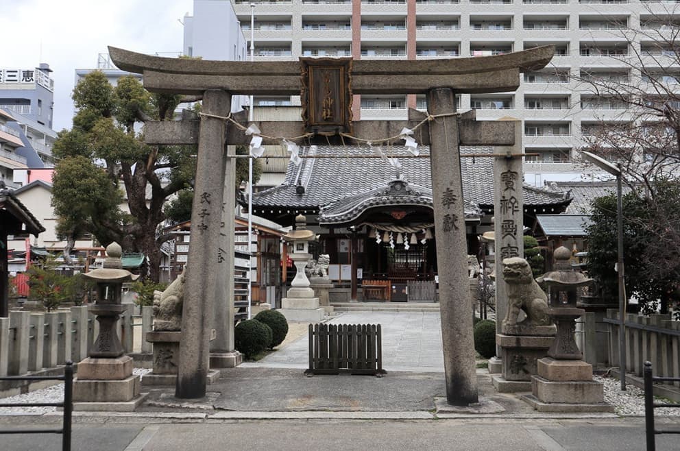 大阪市北区に鎮座する「富島神社」|出張撮影・カメラマン