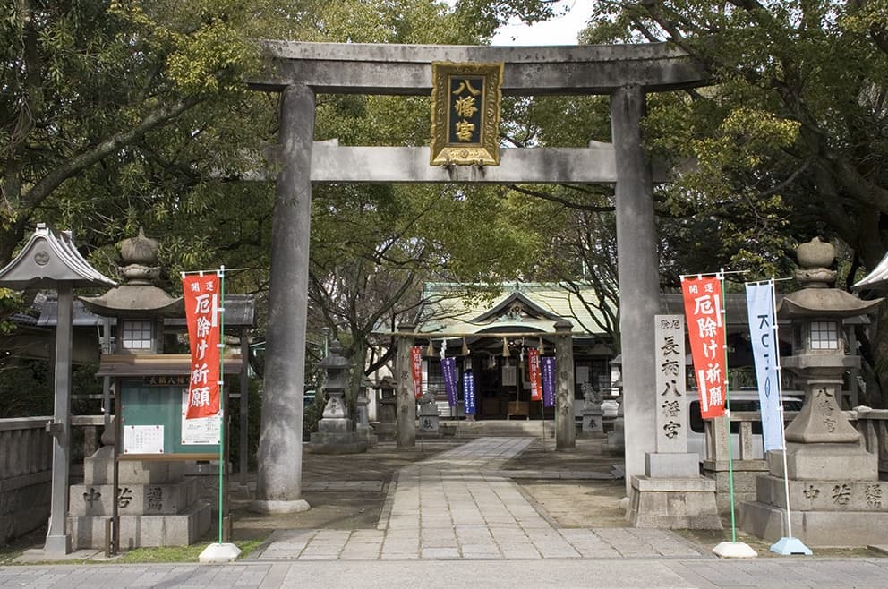 大阪市北区に鎮座する「長柄八幡宮」|出張撮影・カメラマン