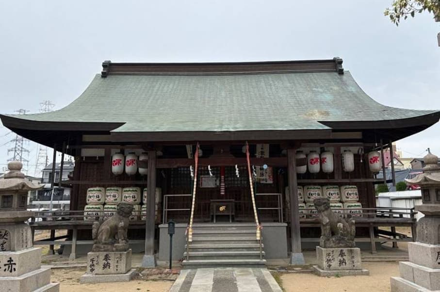 大阪市此花区に鎮座する「澪標住吉神社」|出張撮影・カメラマン