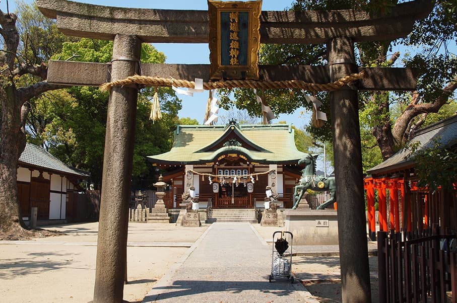 大阪市鶴見区に鎮座する「阿遅速雄神社」|出張撮影・カメラマン
