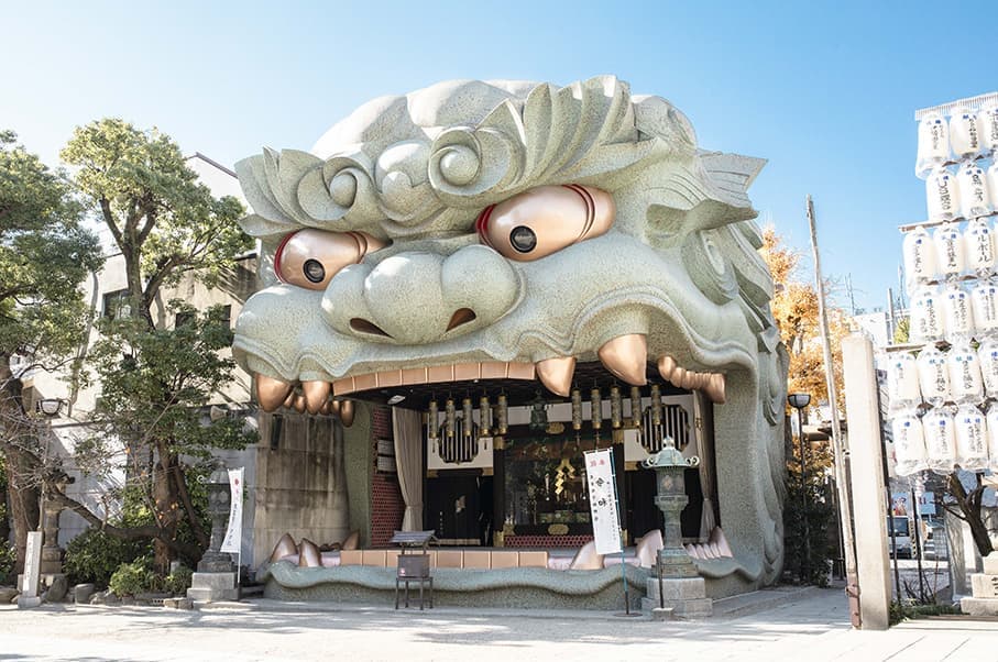 大阪市浪速区に鎮座する「難波八阪神社」｜出張撮影・カメラマン