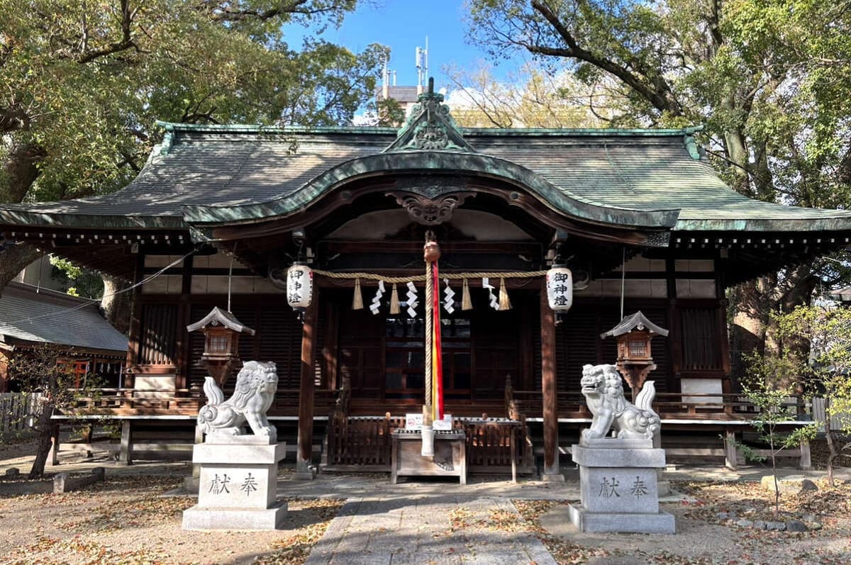 大阪市西成区に鎮座する「天神ノ森天満宮」｜出張撮影・カメラマン